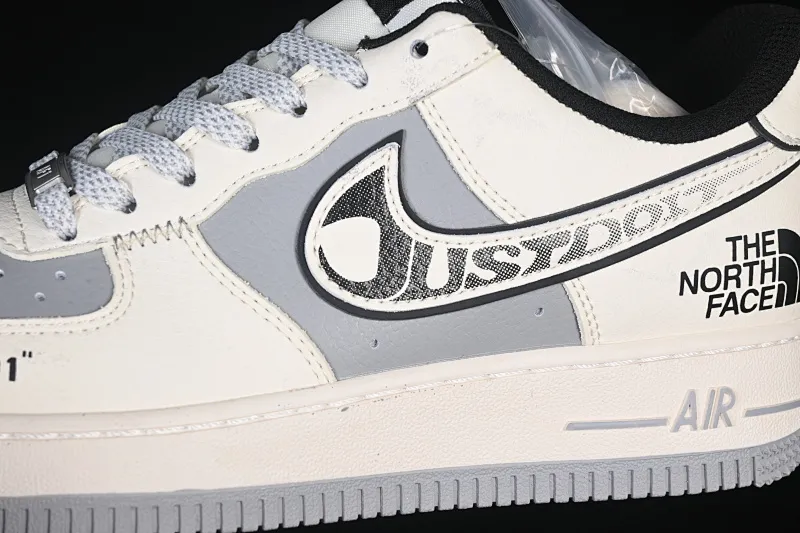 All categories Nk Air Force 1 Air Force series Nk Air Force 1 Low Air Force low top Nike Air Force 1'07 Low North Face joint beige black gray Air Force 1 low top casual sneakers JP8028-066